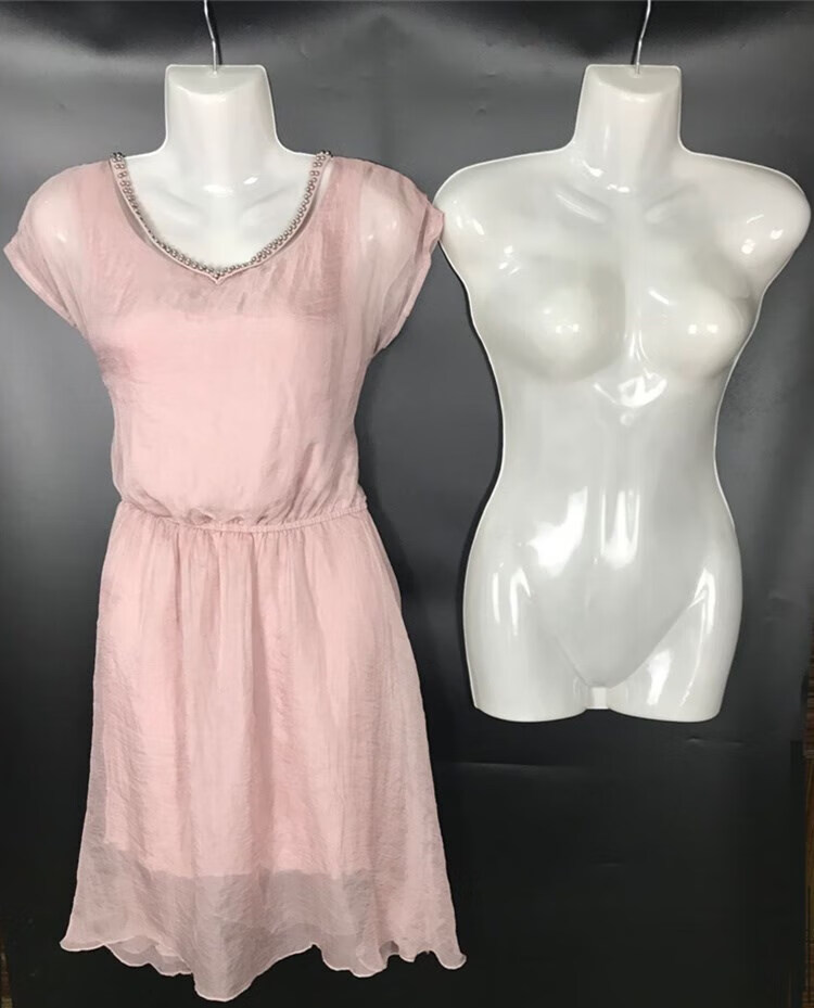 天南兄弟(tnbrothers) 模特假人女半身悬挂上塑料衣服装店模特片道具