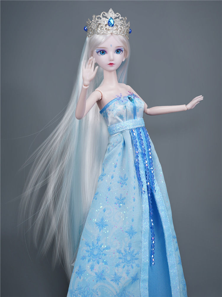 60叶罗丽娃娃29cm灵冰公主芭比娃娃玩具女孩公主儿童玩具礼物冰公主