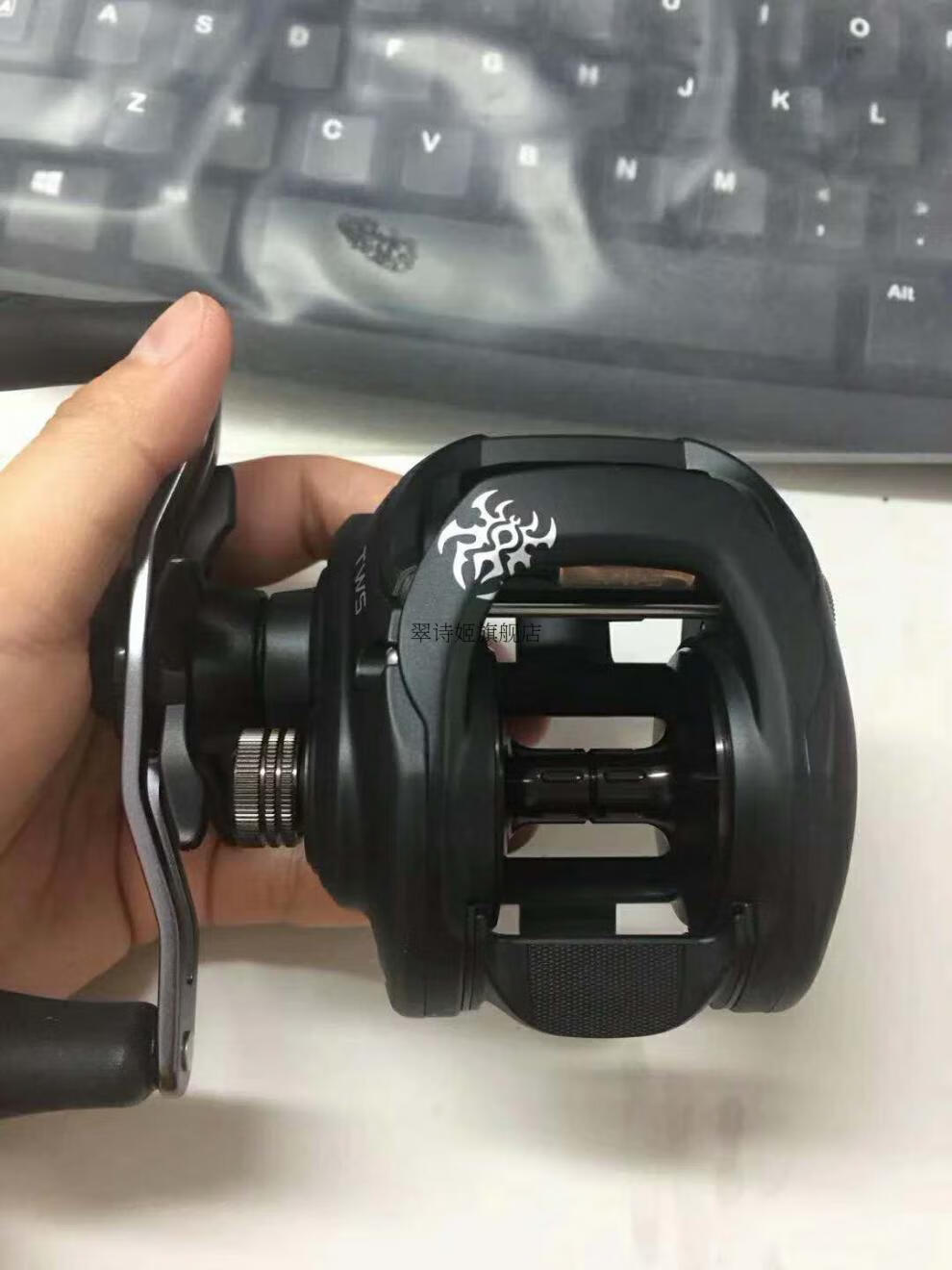 黑蜘蛛水滴轮da1wa达·瓦官方旗舰tatula水滴轮淡水海钓路亚轮 褐色