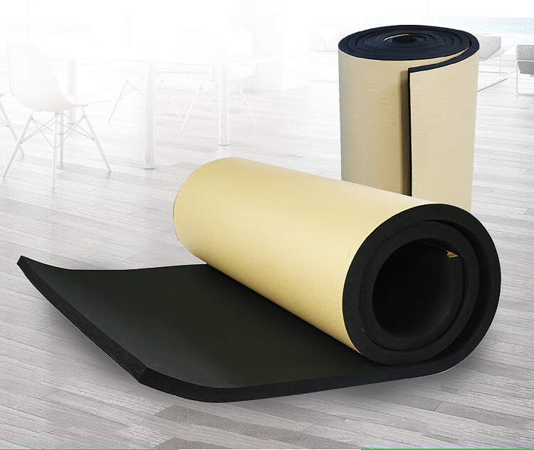 窗户消声器高密度隔音棉墙体ktv隔墙卧室自粘隔音吸音棉板30mm背胶5mm