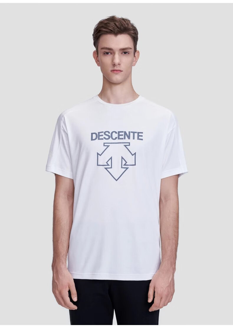 迪桑特(descente)tough面料速干男子运动短袖t恤d2331its72旗舰男装