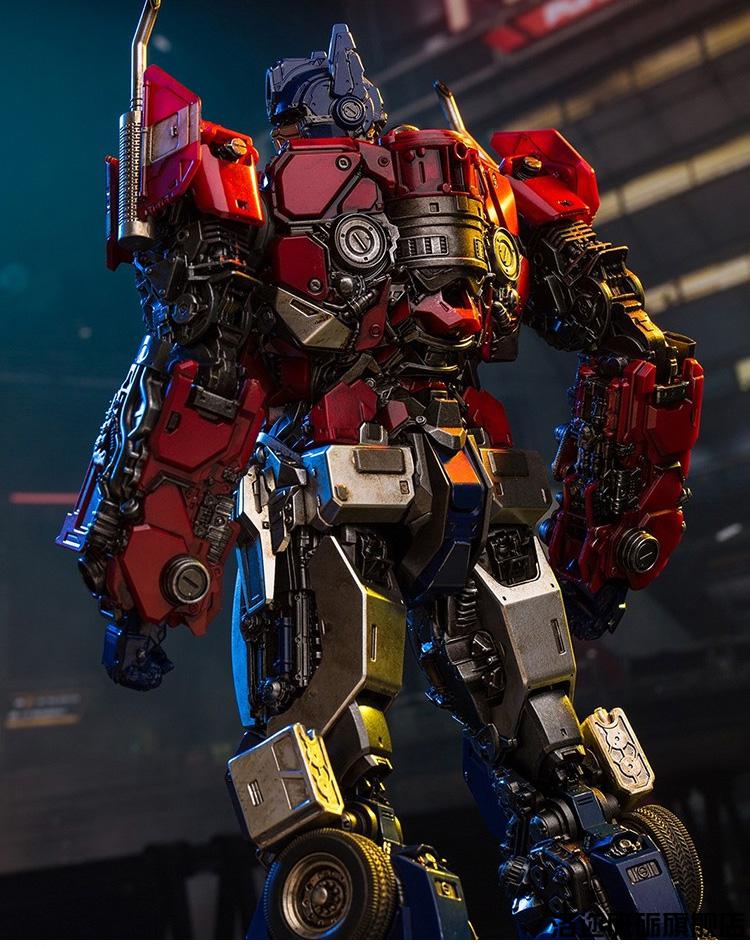 擎天柱可动 超模动漫 threezero3a擎天柱外传合金可动玩具 kb擎天柱