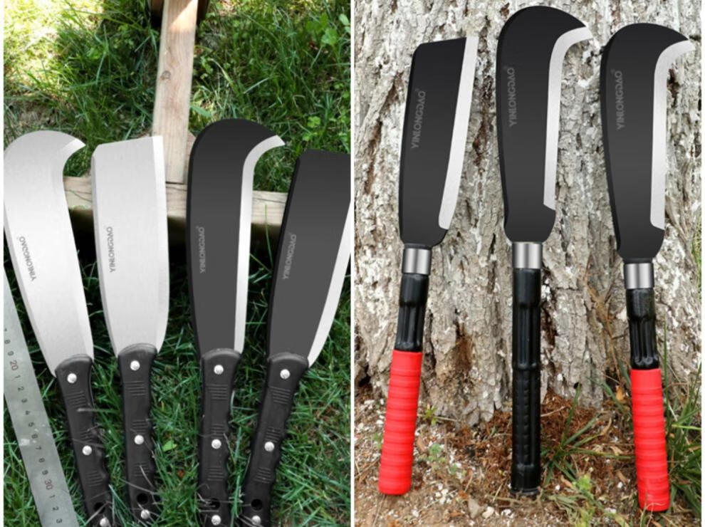 限时特价德国品质开路刀砍竹刀特殊钢手工锻打柴刀户外树镰刀锰钢劈柴