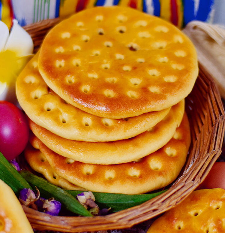 馕饼特产方便零食酥囊传统手工原味新疆特色小吃大油馕2个皮牙子馕3个