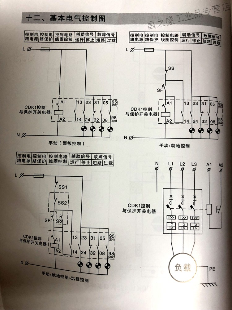 德力西cdk1-63/m32/06mf控制与保护开关kbo kb0 消防 隔离 漏电型