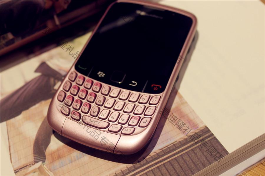 黑莓手机学生8520手机 黑白 学生机 戒网瘾 送贴纸送9900耳机 白色