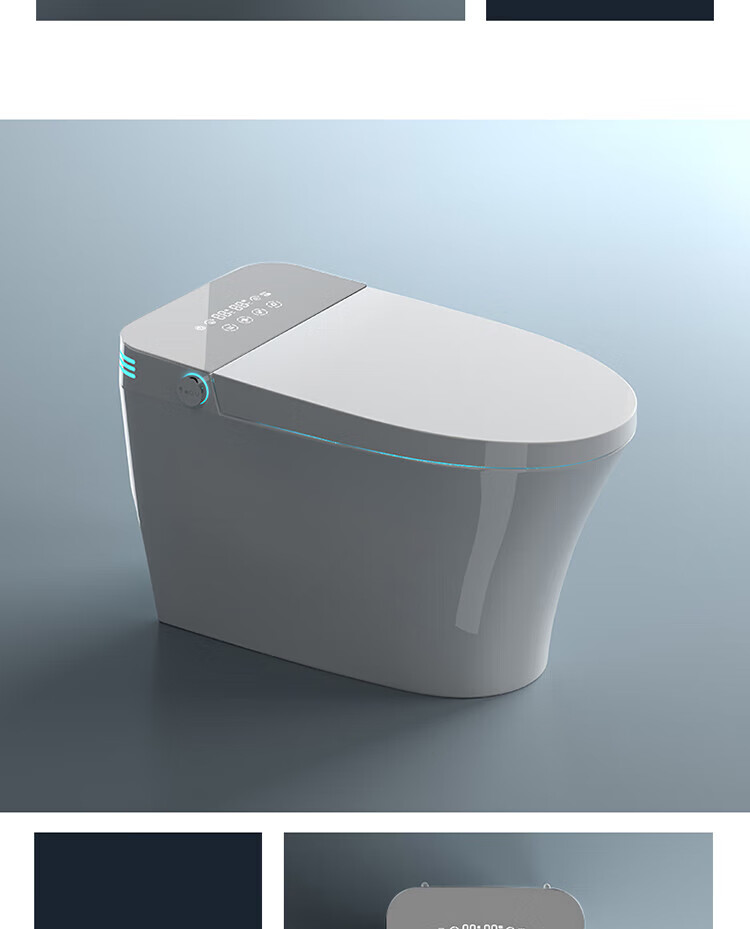 九牧(jomoo)旗舰官方同款智能马桶语音全自动翻盖家用一体式虹吸式无