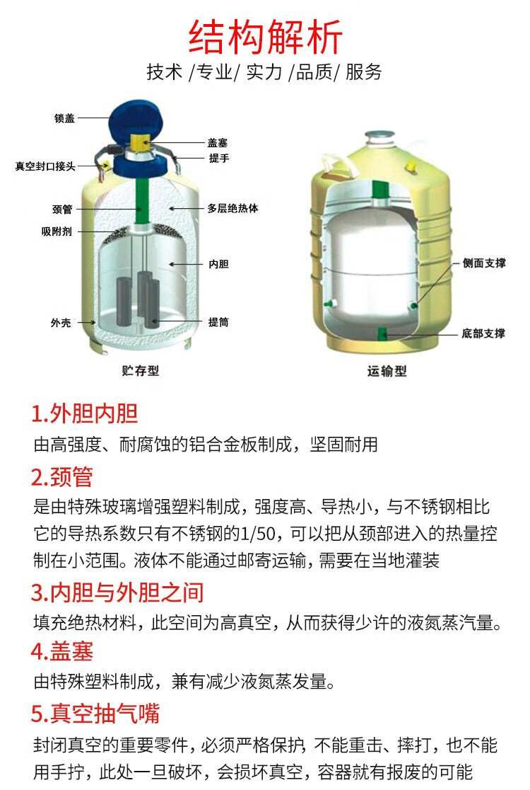 液氮罐yds10升液氮罐低温罐小型生物容器瓶冷冻罐冒烟液氮桶15升液氮