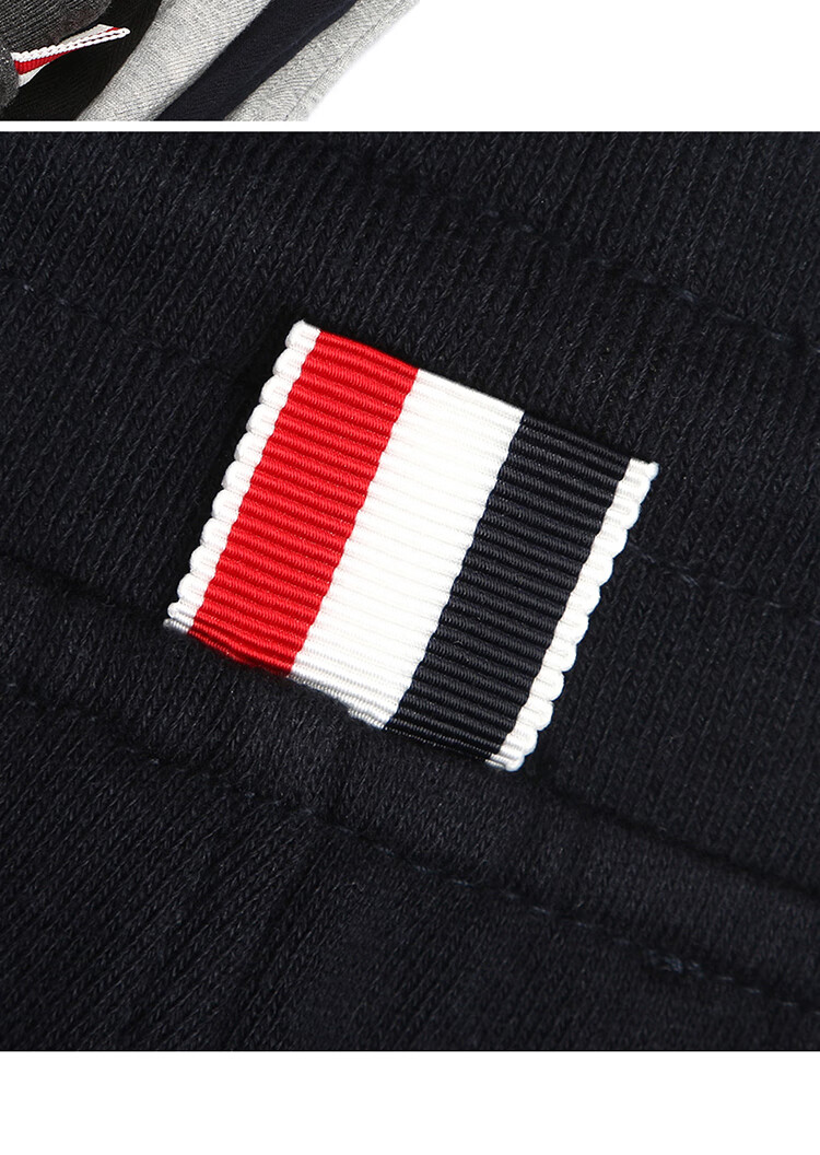 欧洲站tb短裤男女潮牌四道杠运动裤四条杠裤子夏季新款情侣五分裤