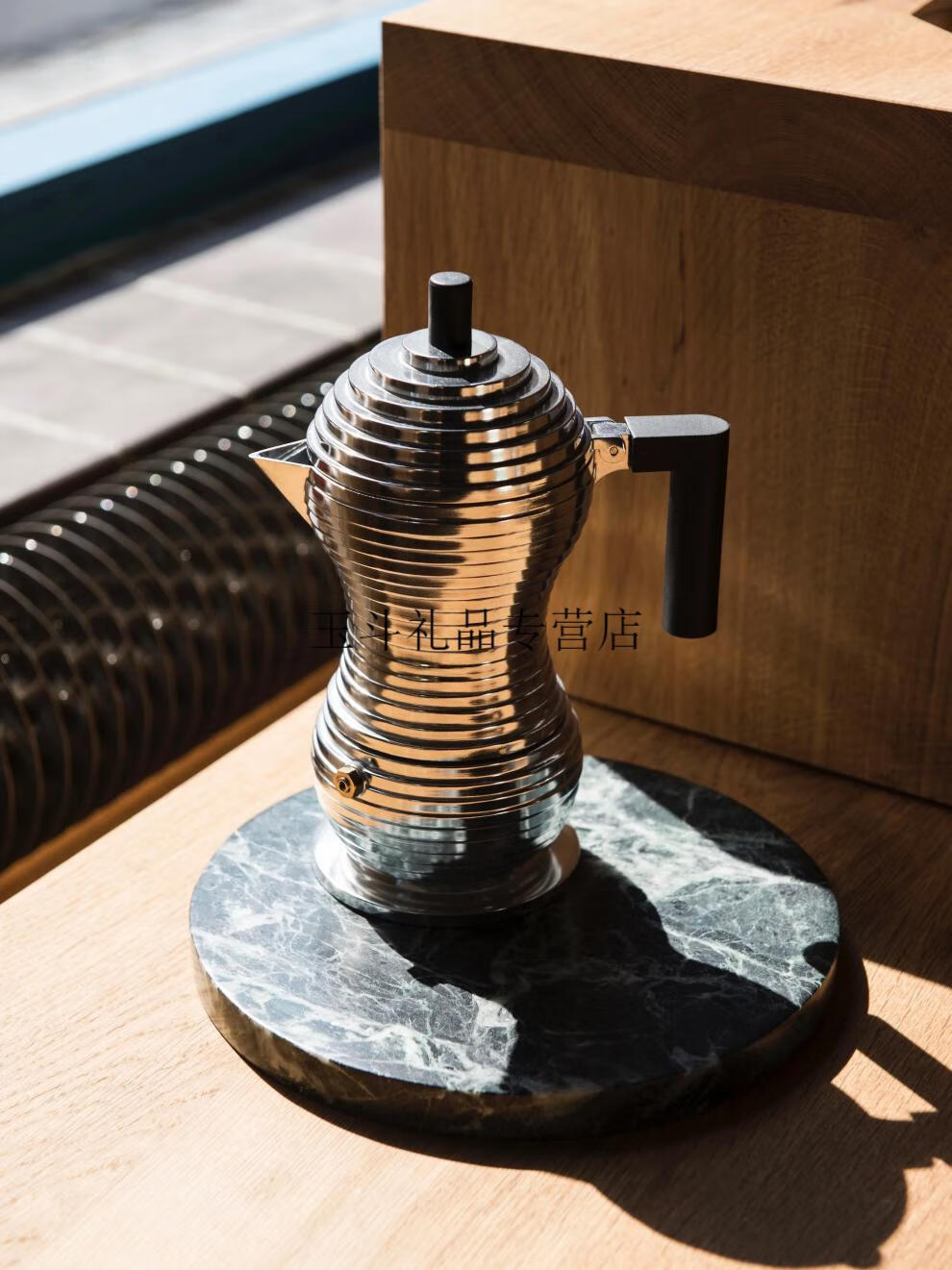 alessi摩卡壶现货 意大利alessi pulcina父鸡壶小鸡摩卡壶 浓缩咖啡煮