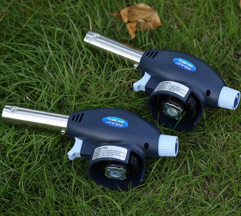 卡式气烘焙喷火枪头烧烤点火器烧猪毛喷抢喷火器焊枪喷头焊接神器 801