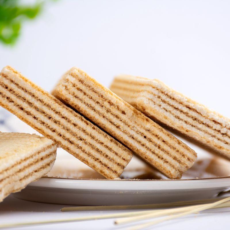 威化饼干散装整箱涂层夹心威化饼膨化多口味混搭小包装早餐夹心饼混搭