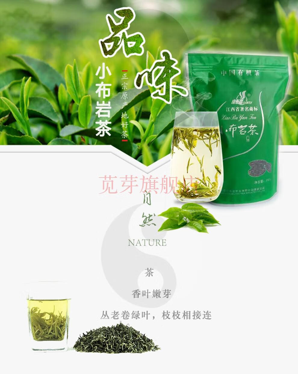 宁都馆江西特产小布岩茶新茶叶一级绿茶春茶赣州茗茶特贡级毛尖50g