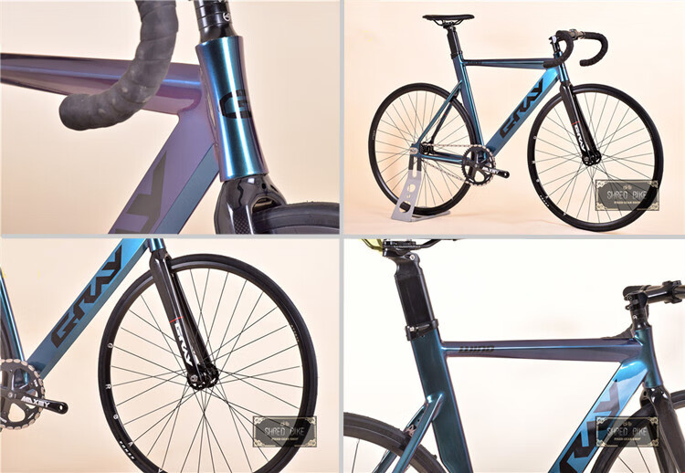 美国闪电高端旗舰 look死飞成人肌肉公路车 27/30变速竞速轻倒骑