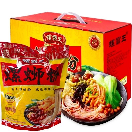 霸王螺蛳粉螺霸王螺蛳粉330g*5袋 10袋礼盒柳州特产酸辣粉新 螺霸王