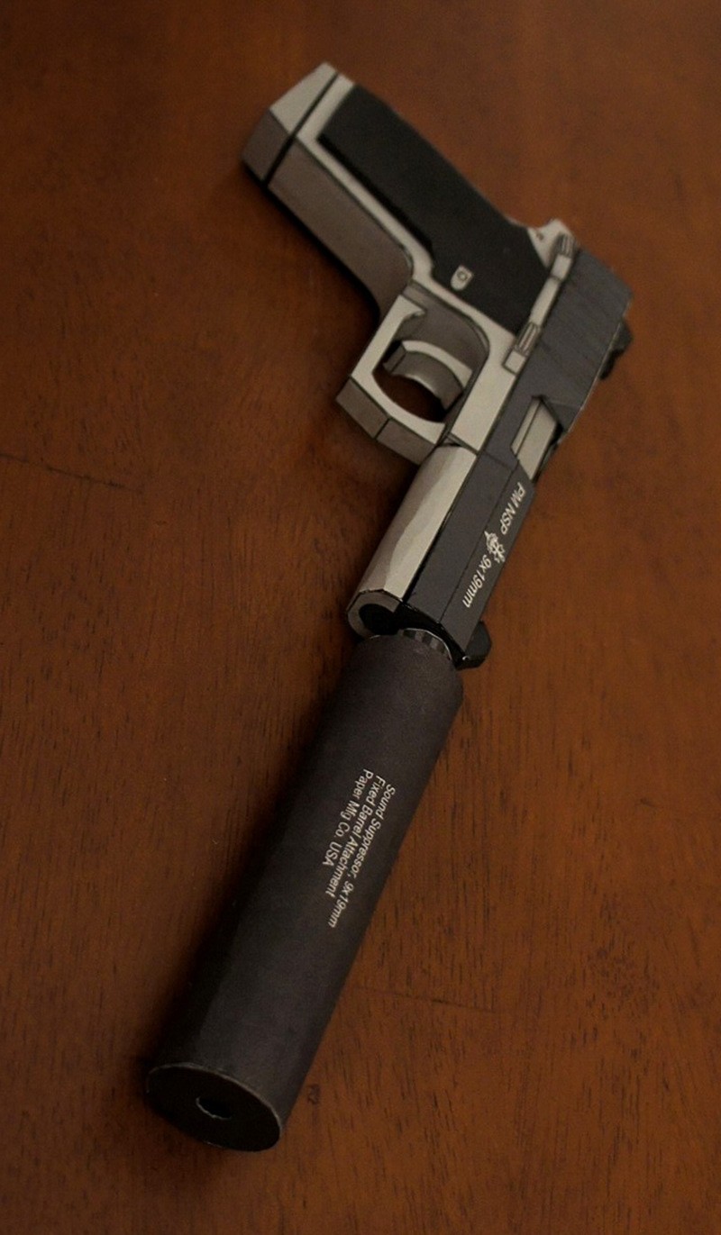 3d立体拼图diy手工拼装纸模型1:1 145cm 巴雷特m82a1 儿童节日生日