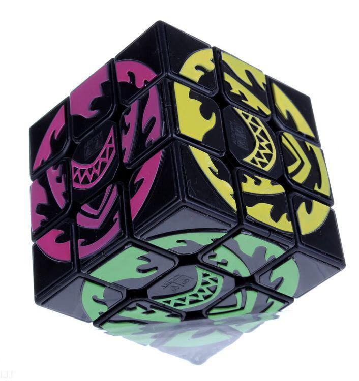 弭黎*奇博少年分子魔方奥迪双钻奇博少年魔方玩具三阶升级裂地崩龙剑