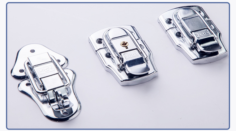 工具箱密码箱航空箱铝合金箱子手提箱文件箱搭扣锁扣箱扣卡扣带锁6401