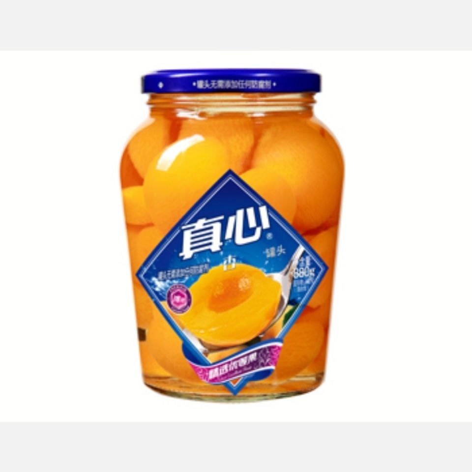 真心黄桃罐头什锦山楂菠萝海棠杏梨椰果橘子苹果荔枝880g多规格1200魁