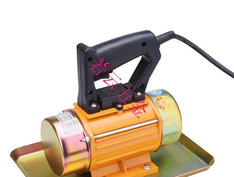 手提式混凝土震动抹光机小型平板水泥振动器附着式平板地面磨平机可