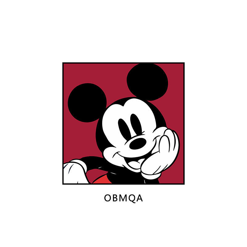 装饰画 迪士尼米奇老鼠米妮装饰画男孩女孩儿童房挂画卧室床头潮流