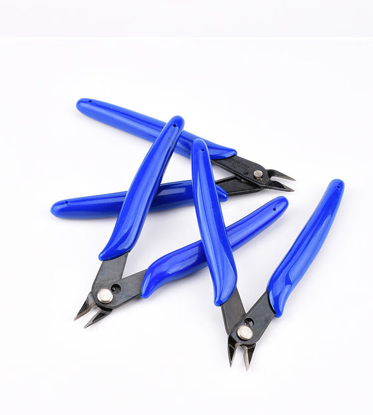 170电子剪钳如意斜口钳工业级斜嘴钳水口钳模型剪剪线钳小剪子梦鲲