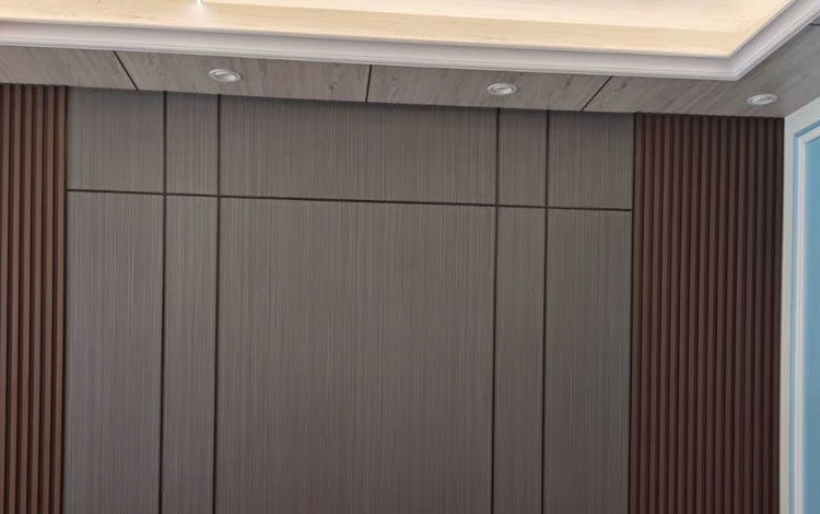 竹木纤维木饰面墙板金属线条收边条5厘8厘铝合金接缝条收边工字条 5mm