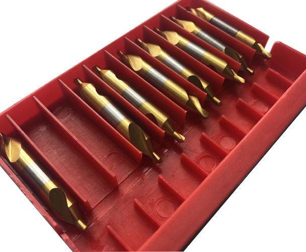 宏峰a型中心钻60度镀钛钻头车床中心钻头a2a3a4a5中心钻定位钻头 a2