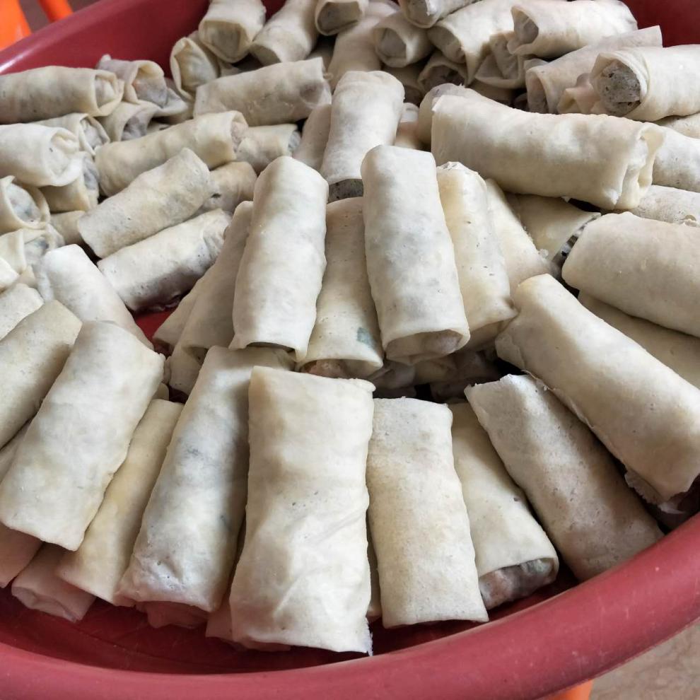 薄饼皮潮汕春卷皮福建润饼皮广东汕头特产糖葱皮500g约35张a 净重500g