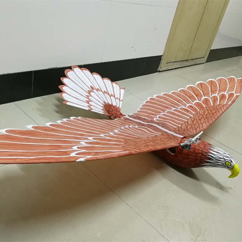 欧贝林仿生老鹰扑翼飞行器航模科技新款遥控鸟大型14米19米机机械鸟14