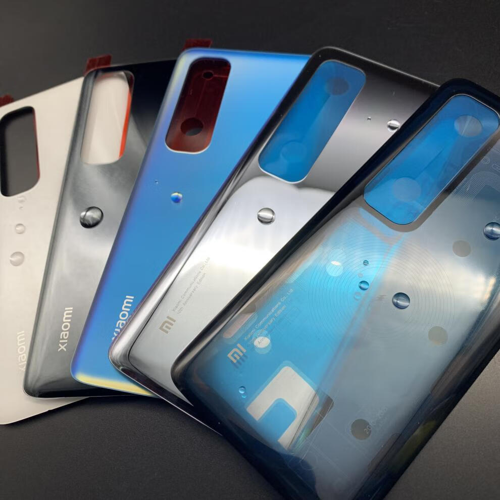 适用小米10s原装玻璃后盖米10纪念版纯原外壳拆机后壳米10电池盖小米