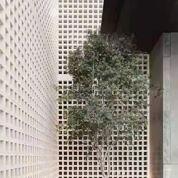 红砖砌墙水泥空心砖镂空砖单孔多孔砖清水砖装饰砖立体砌墙砖隔断墙网