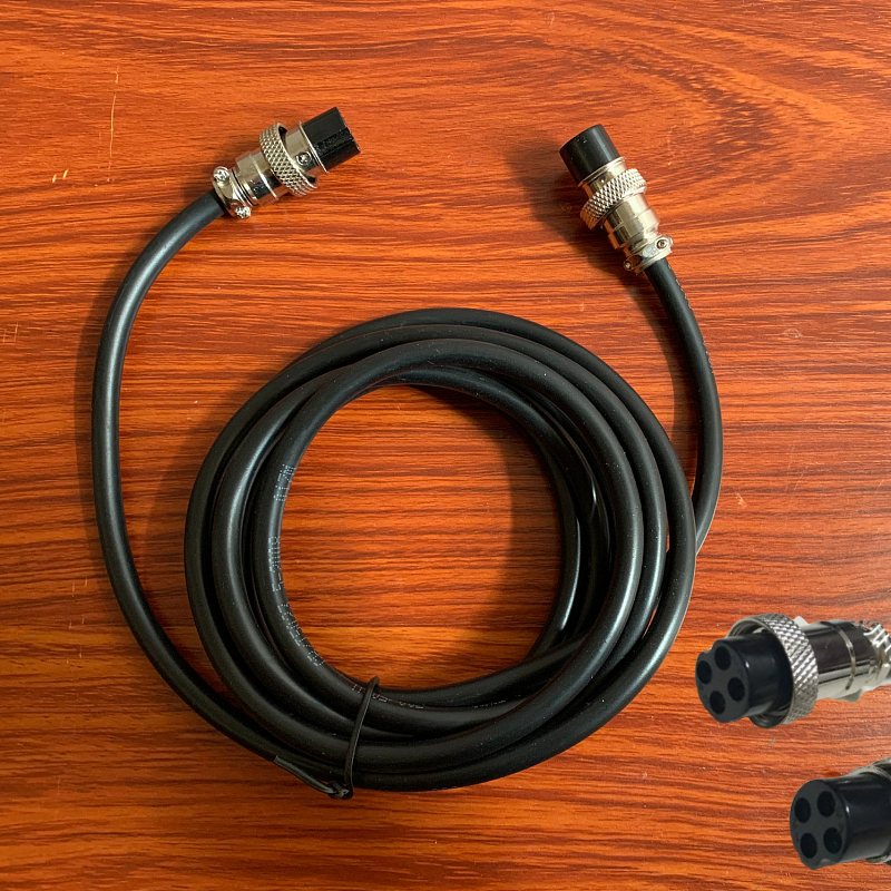 m300 d1080 d100 m100mki4孔四芯主副音箱响音频连接线 220v电源线