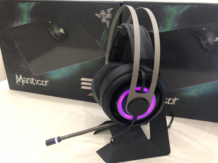 赛睿(steelseries)西伯利亚 elite精英棱镜650电脑耳机 盒装精英全套