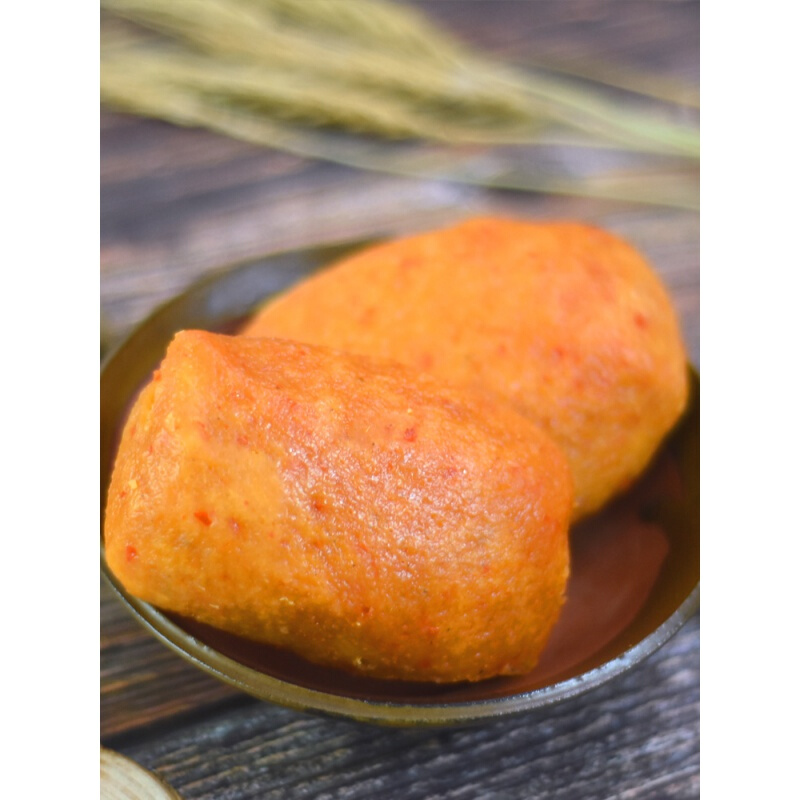 贵州特产遵义凤冈小吃农家自制纯手工海椒粑辣椒粑500g真空包装