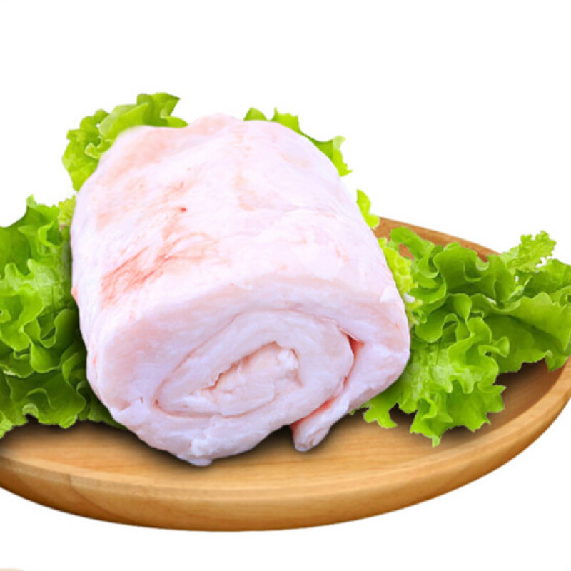 黑猪肉土猪肉猪油2500克大别山农家新鲜猪油 吊挂油大板油