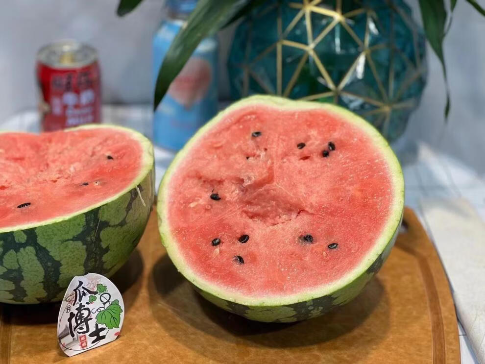 瓜博士冰糖西瓜海南头茬冰糖麒麟瓜脆甜多汁西瓜一颗约78斤78斤一个