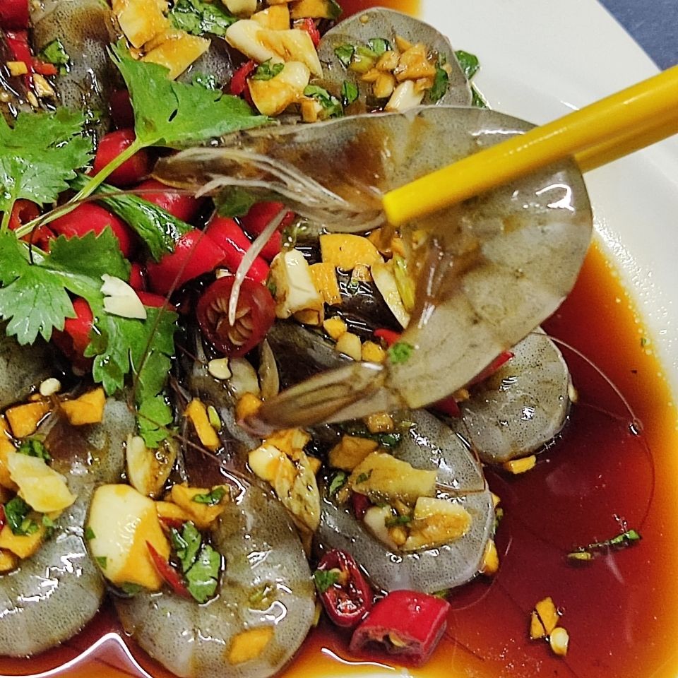 5折潮汕生腌潮汕生腌海虾传统潮汕特产当天现做多规格网红生腌虾即食