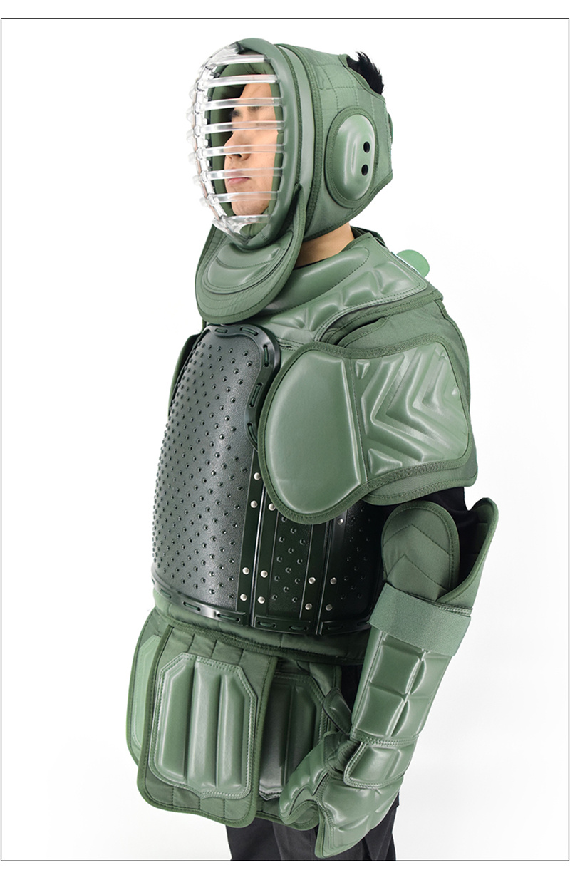 对抗护具训练木枪格斗刺杀木枪击剑对抗护甲套装 刺杀护具带护小腿 8