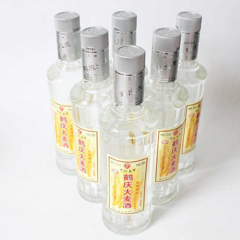 鹤庆县大麦酒400ml瓶装52度云南大理天池龙登食酒1瓶装