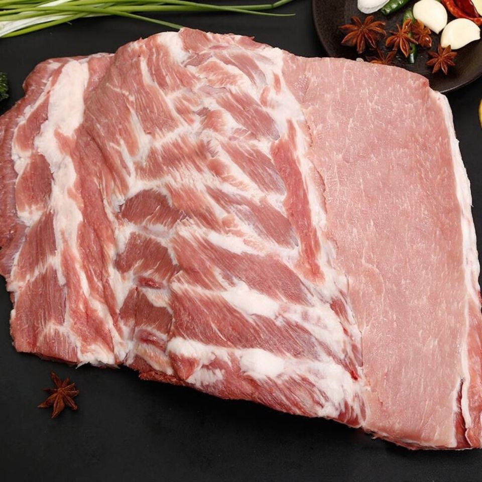 新鲜多肉猪整条小排切段红烧猪排骨买三斤宋一斤