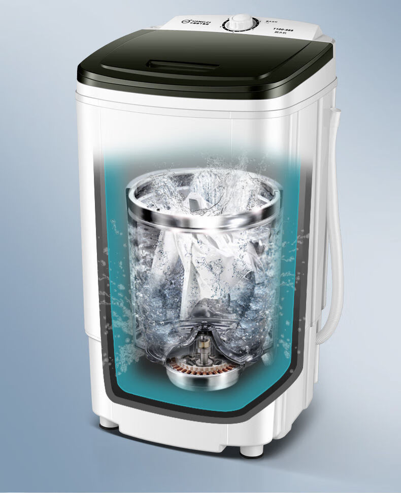 yangzi脱水机甩干机半自动家用单桶迷你婴幼儿脱水桶不锈钢内桶威力85