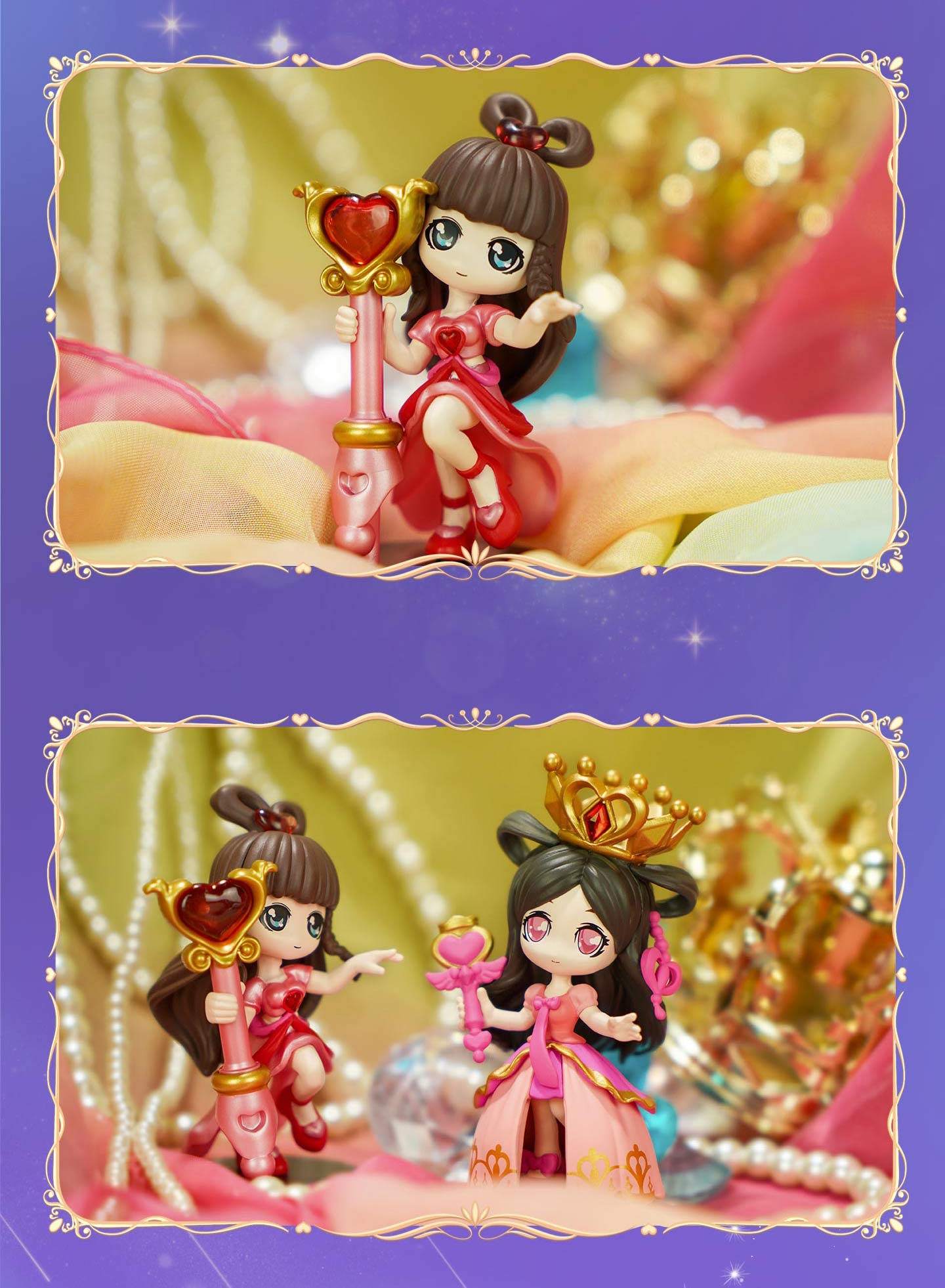 叶罗丽盲盒第三弹玩偶系列潮玩女孩儿童可爱生日礼物桌面摆件 单个