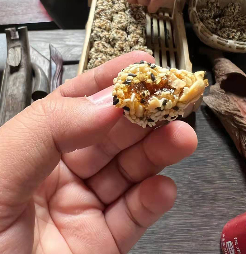 广东茂名特产芝麻猫屎糖地方特色各地美食小吃小零食干货年货送礼