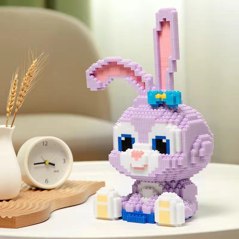 超大立体钻石拼装小颗粒积木玩具迪士尼星黛露拼图 中号星黛露【图片