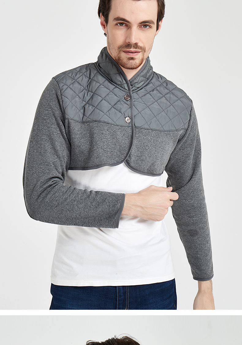 【钓友推荐】护肩颈椎坎肩睡觉保暖防寒坎肩秋冬睡觉肩膀防冻男士肩衣