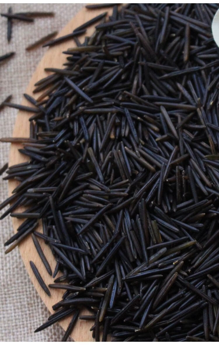 冰湖1号野米加拿大野米苏必利尔冰湖3号野米黑米菰米苏比利3号野米100