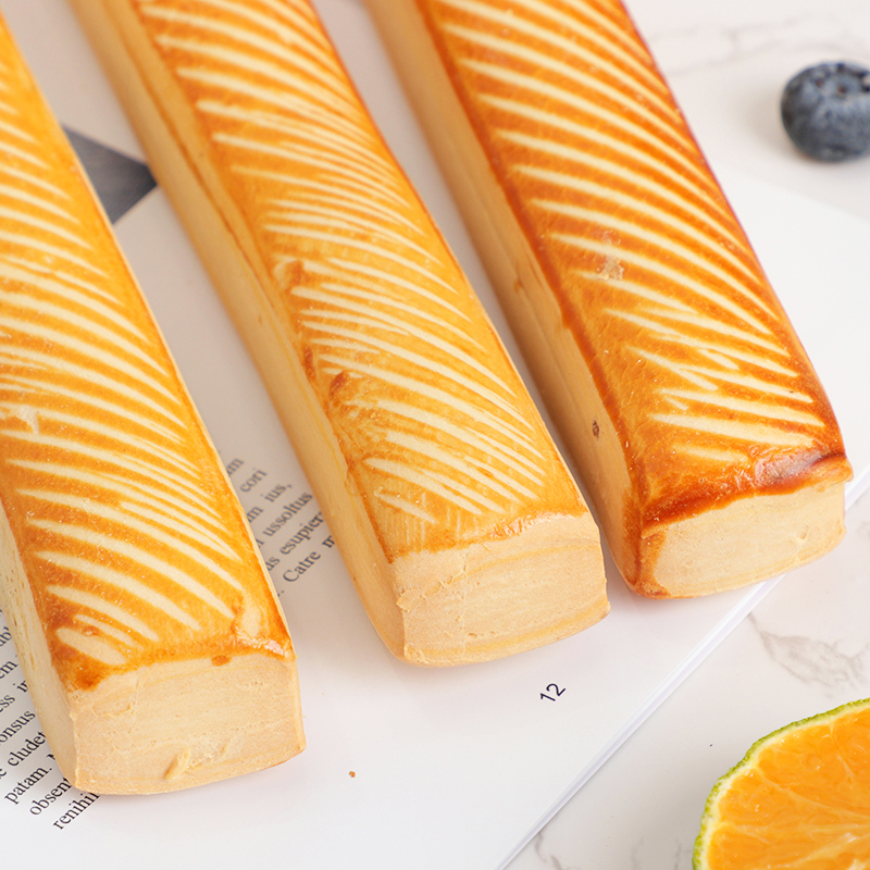 面包长条硬面包棒法棍面包奶棒硬法式全麦压缩硬棍欧式 大杉木面包8袋