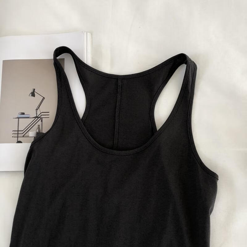 吊带背心打底薄款泫雅工字背心女夏季斤宽松内搭无袖恤吊带上衣潮深