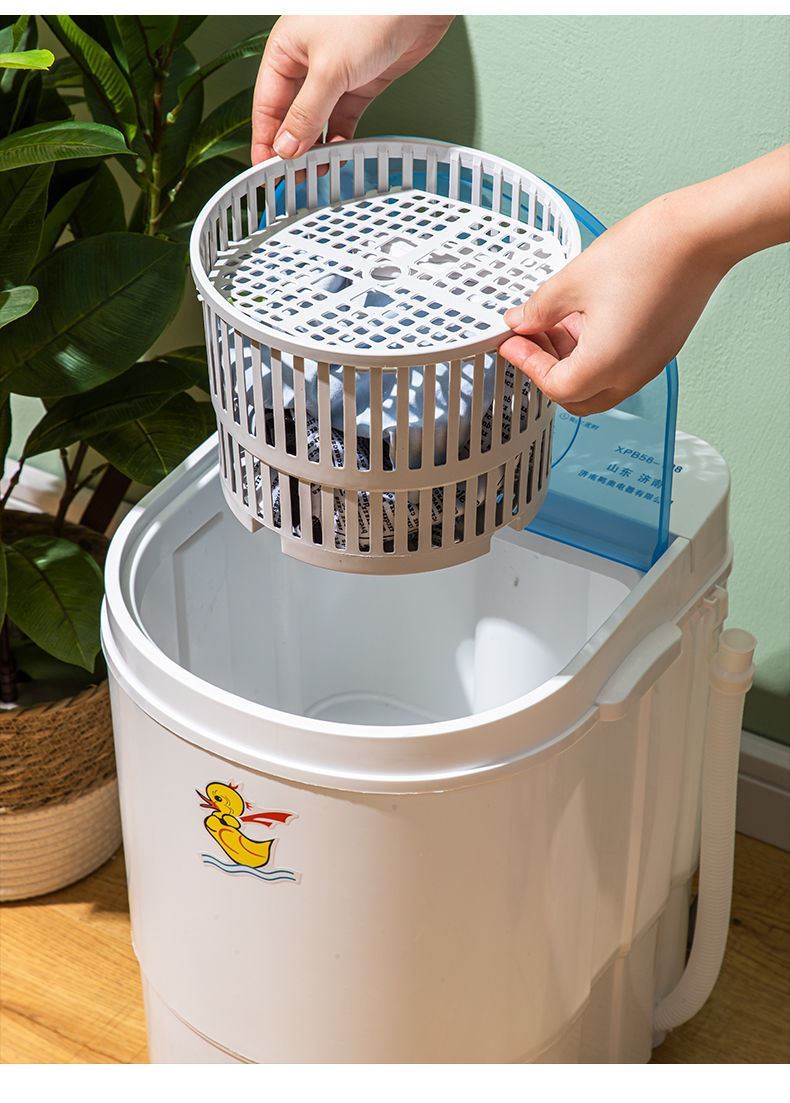 洗袜机半自动带脱水洗袜子神器迷你衣机小型单桶半自动宿舍婴儿童微